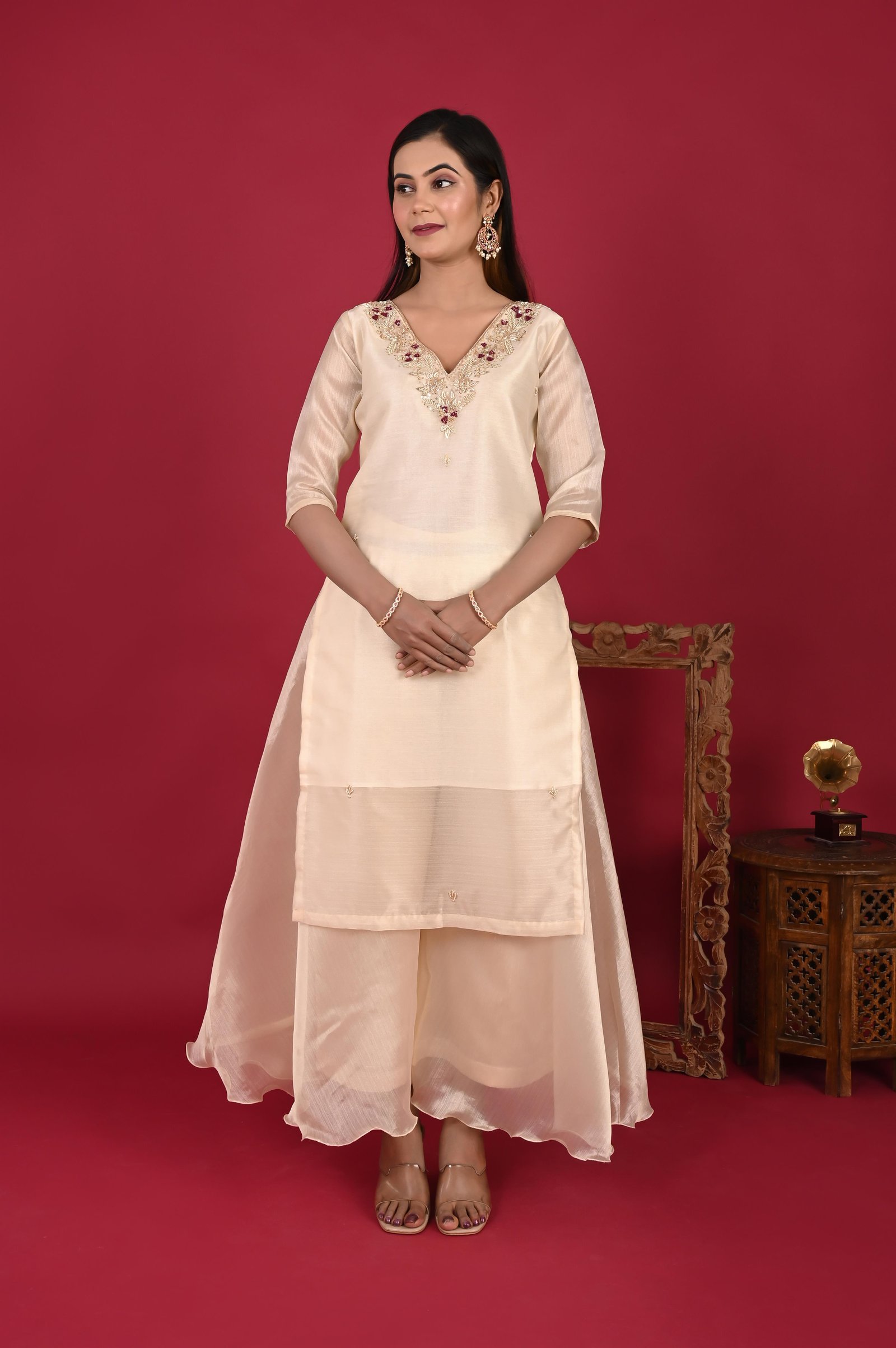 Cropped Faux leather Jacket