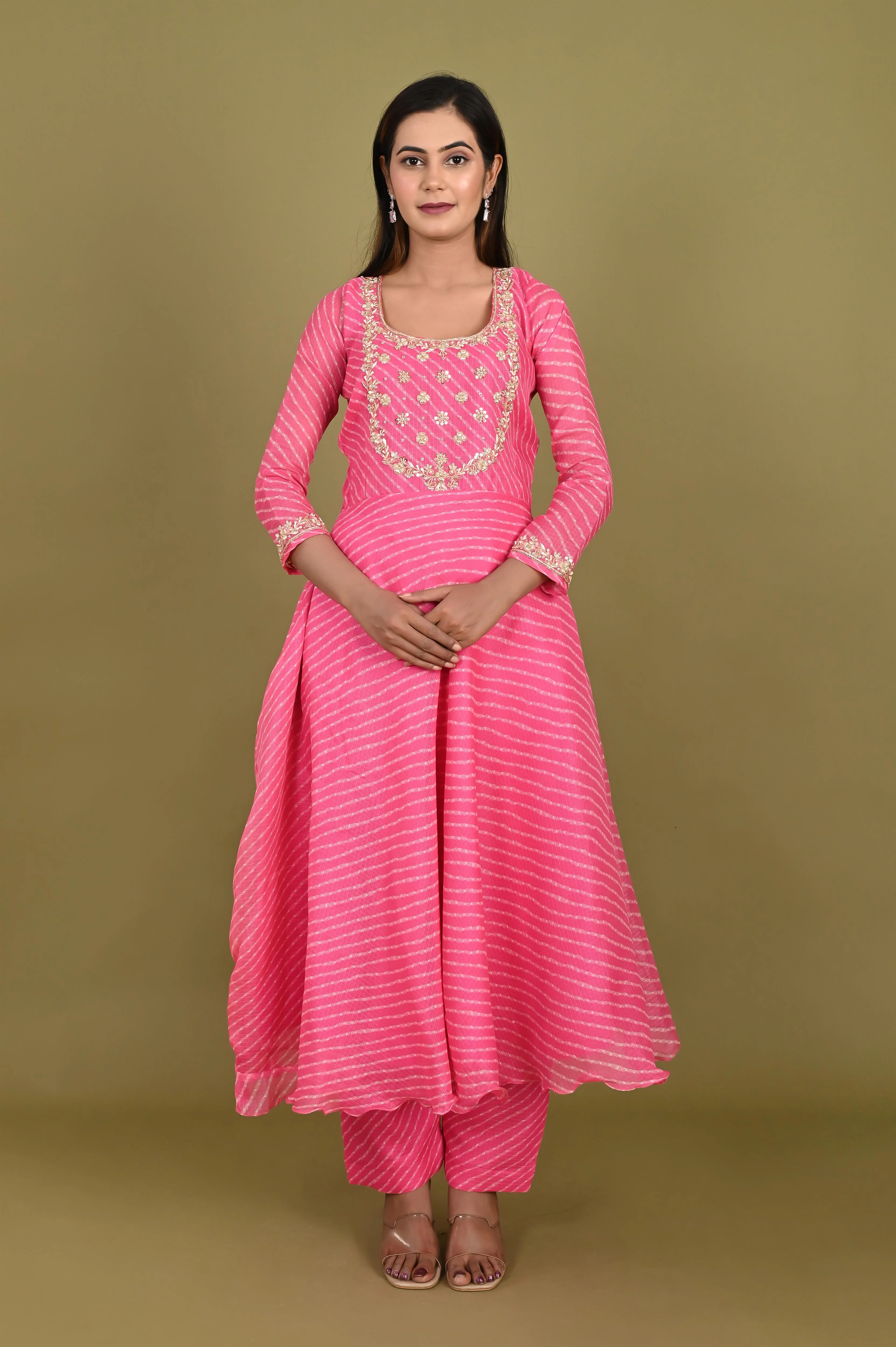 Cropped Faux leather Jacket